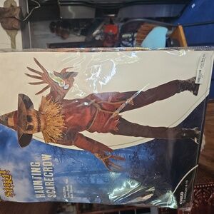 Spirit Haunting Scarecrow Kids Costume - Brown and Black